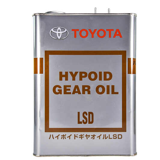 Трансмиссионное масло Toyota Hypoid Gear Oil LSD 85W-90, 4л